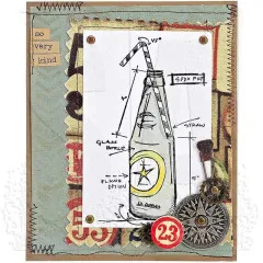 Tim Holtz Cling Stamps - Treats Blueprint