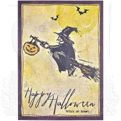 Tim Holtz Cling Stamps - Carved Halloween