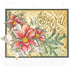 Tim Holtz Cling Stamps - Christmas Blueprint 4