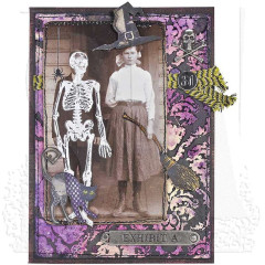 Tim Holtz Cling Stamps - Mini Blueprints 7