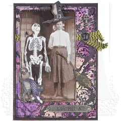 Tim Holtz Cling Stamps - Mini Blueprints 7