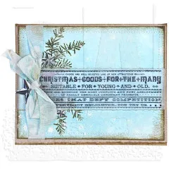 Tim Holtz Cling Stamps - Christmas Nostalgia