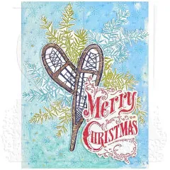 Tim Holtz Cling Stamps - Christmas Nostalgia