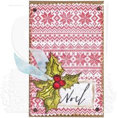 Tim Holtz Cling Stamps - Handwritten Holidays 2