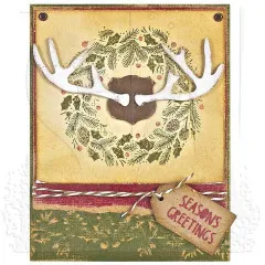 Tim Holtz Cling Stamps - Styled Woodlands