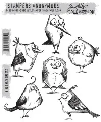 Cling Stamps by Tim Holtz - Bird Crazy