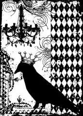 Cling Stamps by Tim Holtz - Components - Blackbird