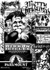 Cling Stamps by Tim Holtz - Components - First Christmas