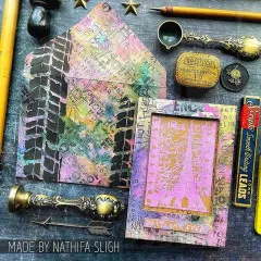 Cling Stamps by Tim Holtz - Components - Paris Film