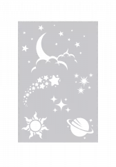 Cosmic Collection - Stencil Set - Starry Night