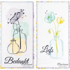 Clear Stamps - Silhouette Art - Tulip