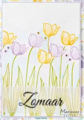 Clear Stamps - Silhouette Art - Tulip