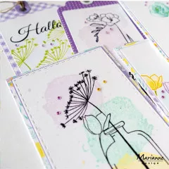 Clear Stamps - Silhouette Art - Stains