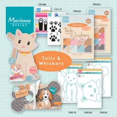 Clear Stamps - Paw Prints