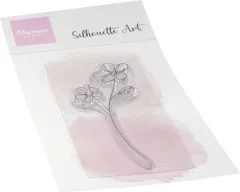 Clear Stamps - Silhouette Art Violet