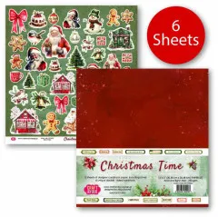 Christmas Time - 12x12 Paper Set (6 Bögen)