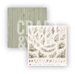 Natural Christmas - 12x12 Paper Set (6 Bögen)