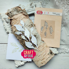 Craft and You - Clear Stamps - Leaves Veins