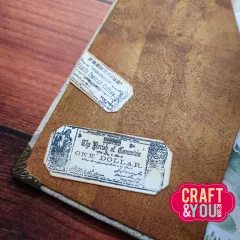 Craft and You - Clear Stamps - Old Town Map