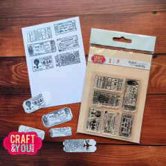 Craft and You - Clear Stamps - Ticket 1