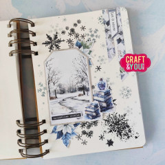 Craft and You - Clear Stamps - Snowflakes