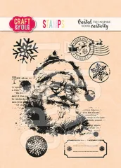 Craft and You - Clear Stamps - Santa Claus