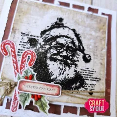 Craft and You - Clear Stamps - Santa Claus