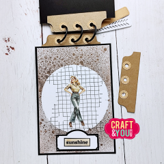 Craft and You - Clear Stamps - Grid Paper