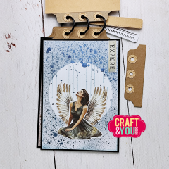 Craft and You - Clear Stamps - Lined Paper
