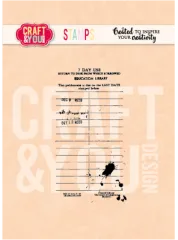 Craft and You - Clear Stamps - Vintage Paper