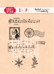 Craft and You - Clear Stamps - Christmas