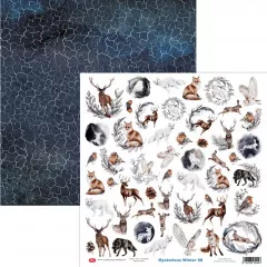 Mysterious Winter - 12x12 Paper Set (4 Bögen)