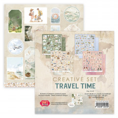 Travel Time - 12x12 Paper Pad (8 Bögen)