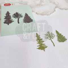 Craft and You - Cutting Dies - Trees