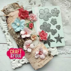 Craft and You - Cutting Dies - Magdas Peony