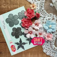 Craft and You - Cutting Dies - Magdas Peony