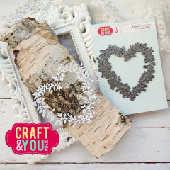 Craft and You - Cutting Dies - Flowerheart Frame