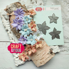 Craft and You - Cutting Dies - Magdas Desert Rose