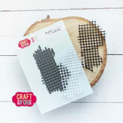 Craft and You - Cutting Dies - Checkered Backround