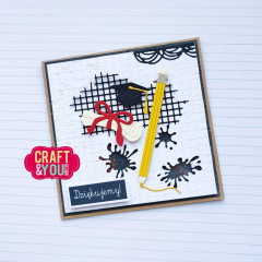 Craft and You - Cutting Dies - Checkered Backround