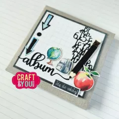 Craft and You - Cutting Dies - Letters Backround