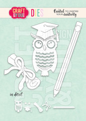 Craft and You - Cutting Dies - Owl Set