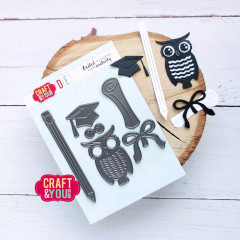 Craft and You - Cutting Dies - Owl Set