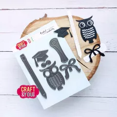 Craft and You - Cutting Dies - Owl Set