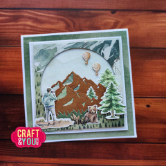 Craft and You - Cutting Dies - Border Mountains