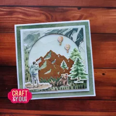 Craft and You - Cutting Dies - Border Mountains