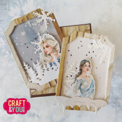 Craft and You - Cutting Dies - ATC Night Sky