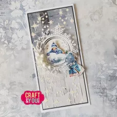 Craft and You - Cutting Dies - Snowflakes Frame