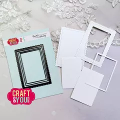 Craft and You - Cutting Dies - ATC Biscuit Frame