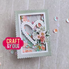 Craft and You - Cutting Dies - ATC Biscuit Frame